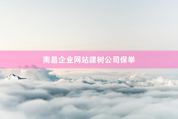 南昌企业网站建树公司保举